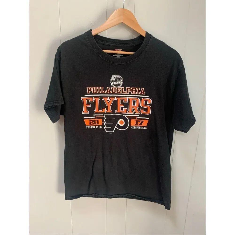 Philadelphia Flyers 2017 Stadium Hockey Tour Tee Large